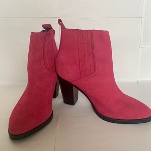 & Other Stories Hot Pink Booties